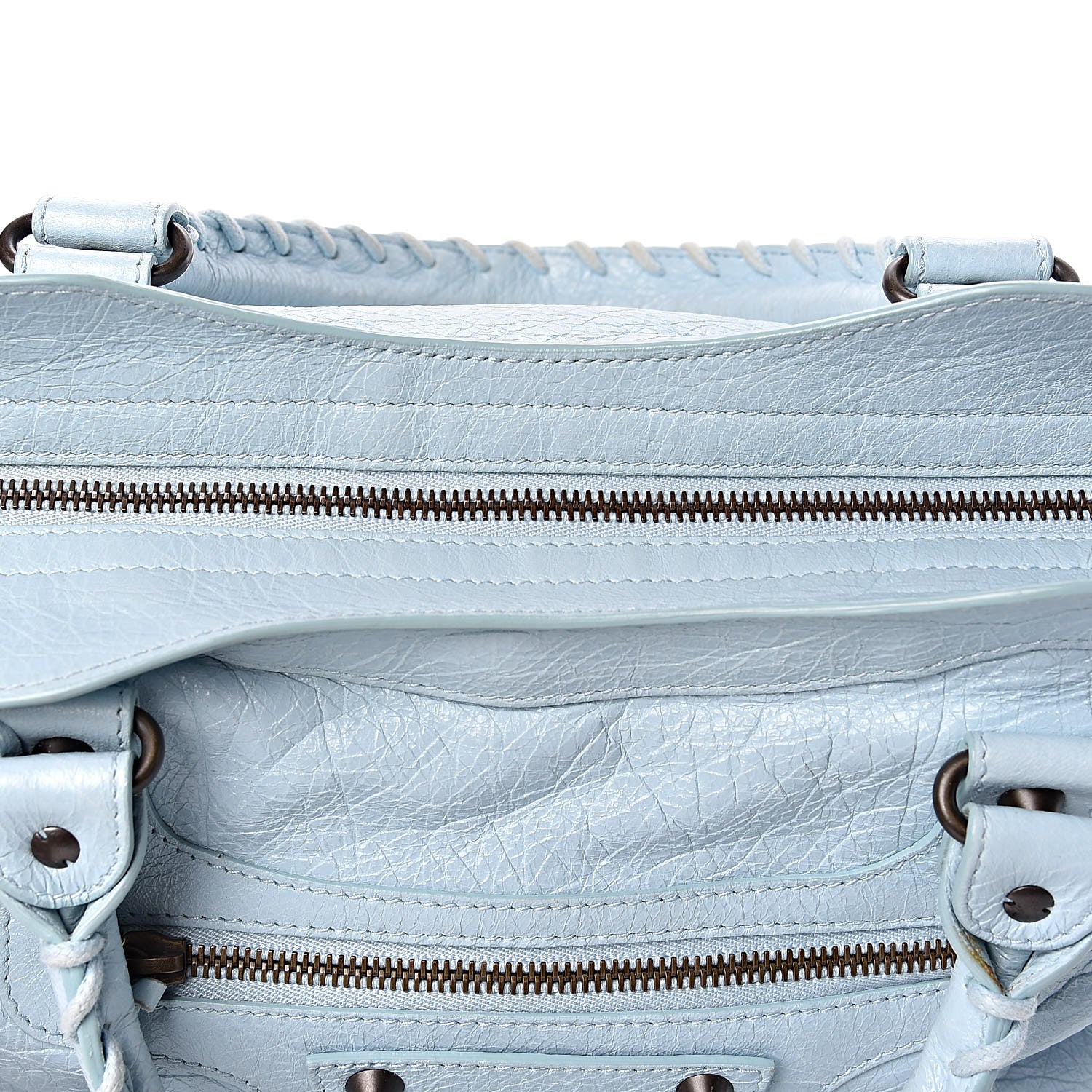 Balenciaga Agneau Classic Hardware City Bleu Dragee 19 of 21
