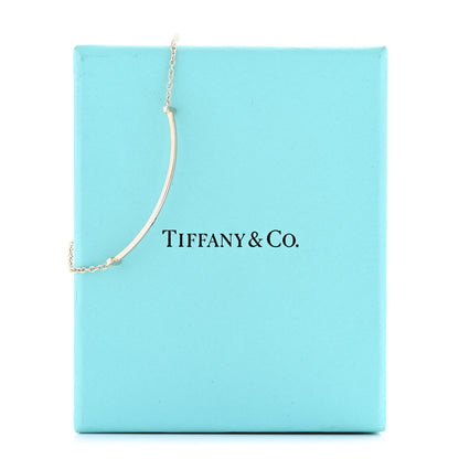 Tiffany 18K Rose Gold T Smile Bracelet 6 of 6