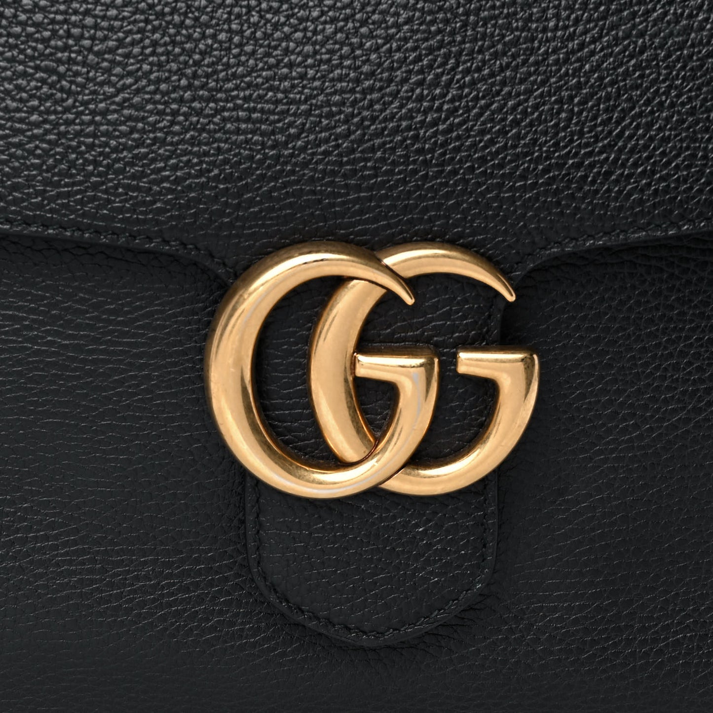 Dollar Calfskin GG Marmont Briefcase Black