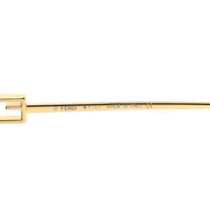 Fendi Metal Fendi Forever Sunglasses FE40013U Gold Brown 5 of 6