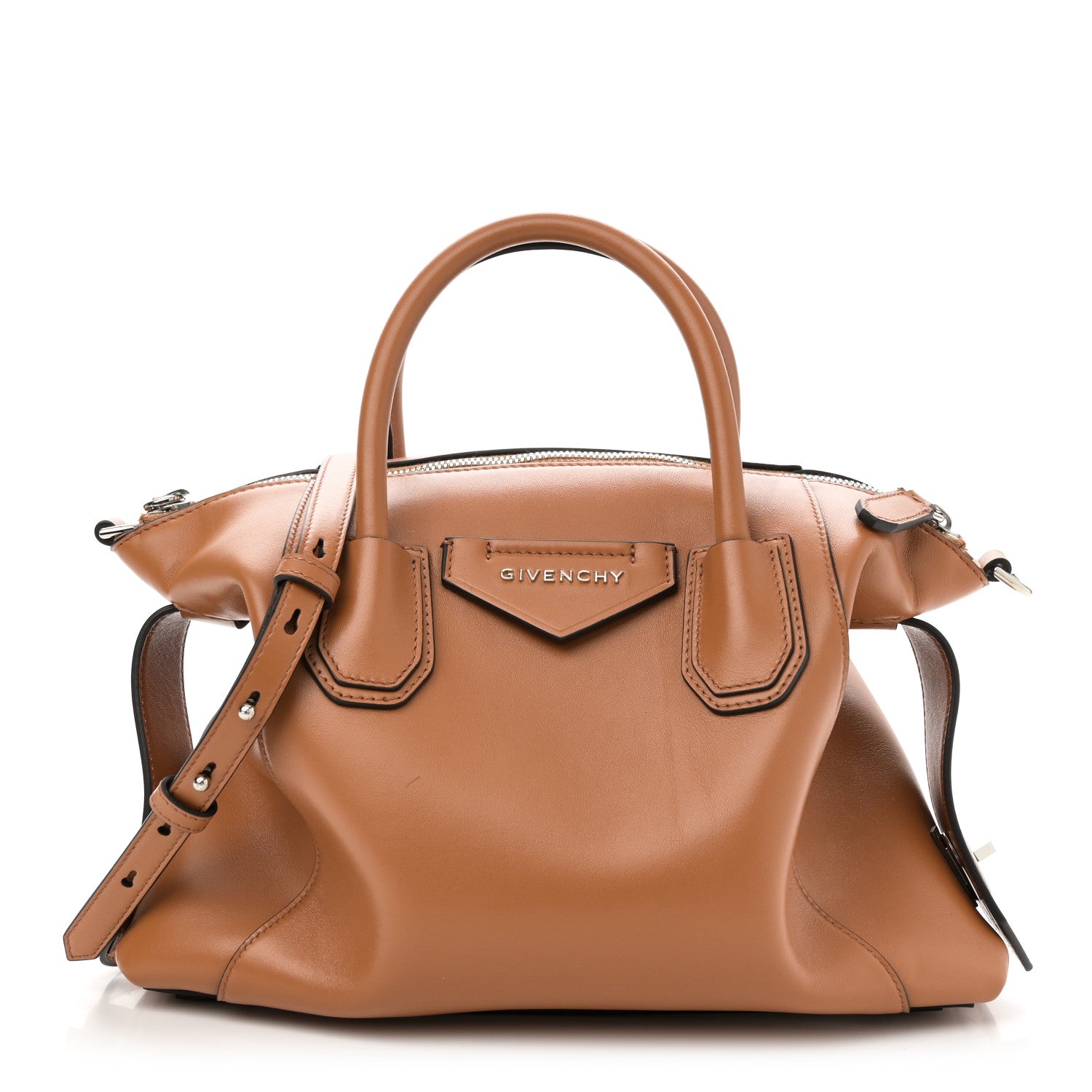 Givenchy Calfskin Small Soft Antigona Tan 1 of 10