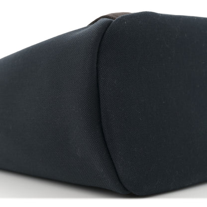 Hermes Toile Sac De Pansage Groom Bleu Navy Feu 8 of 10