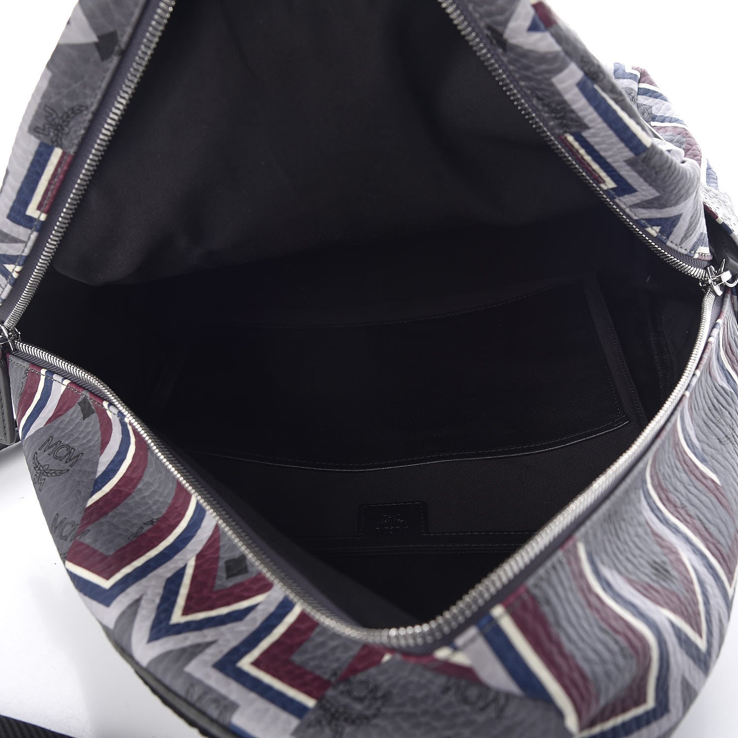 MCM Visetos Gunta Medium Stark Backpack Phantom Grey 5 of 9