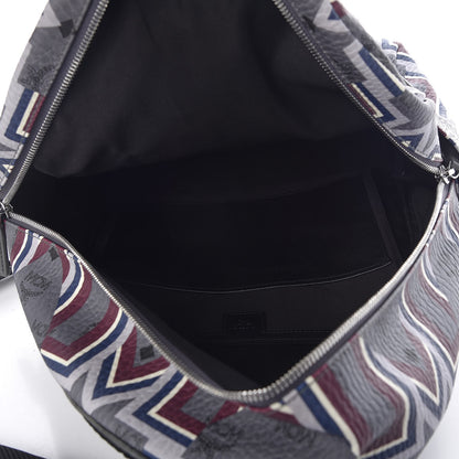 MCM Visetos Gunta Medium Stark Backpack Phantom Grey 5 of 9
