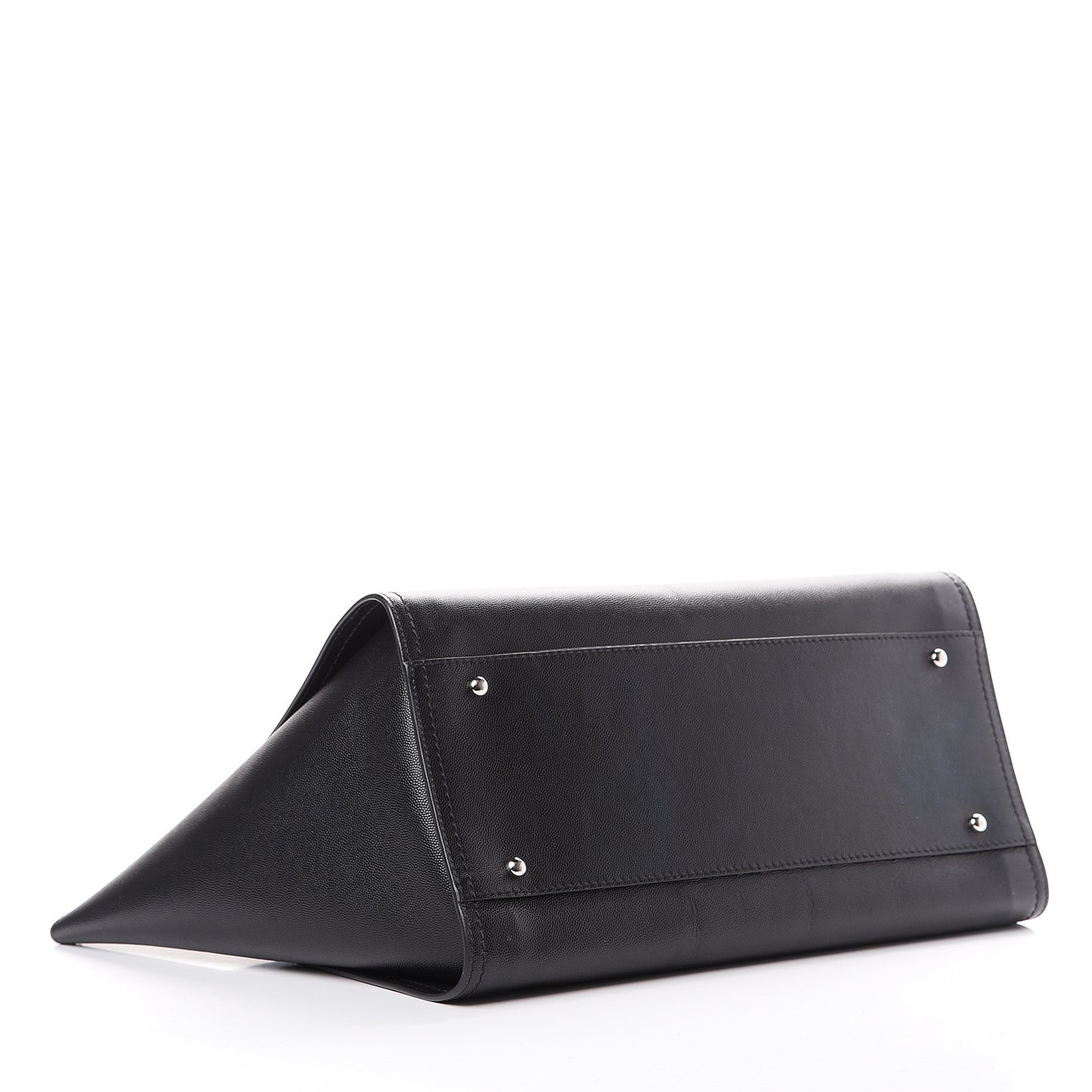 Caviar Medium Studded Deauville Tote Black