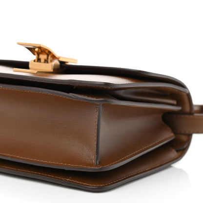 Celine Smooth Calfskin Small Classic Box Flap Bag Camel 9 of 9