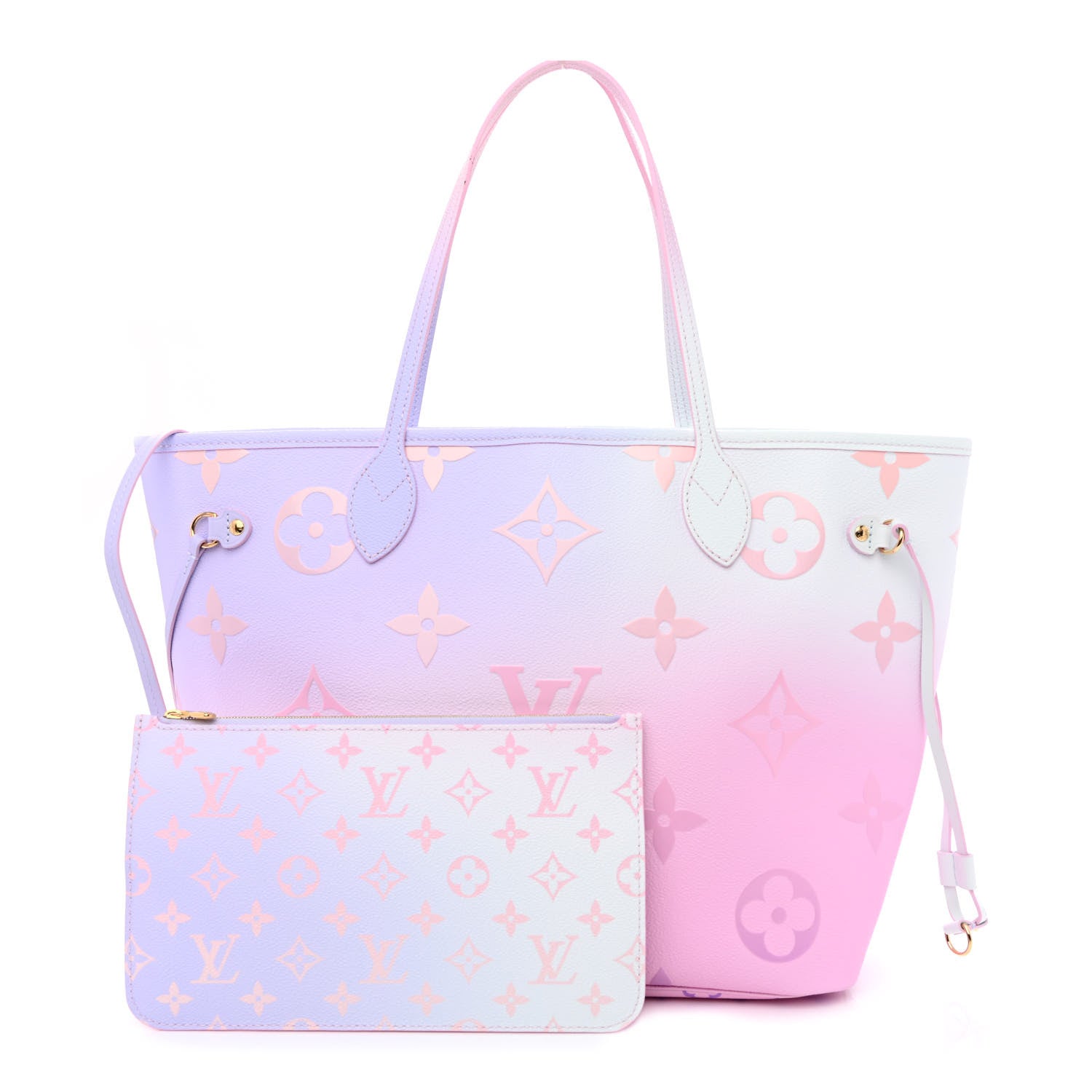 Louis Vuitton Monogram Giant Spring In The City Neverfull MM Sunrise Pastel 1 of 11