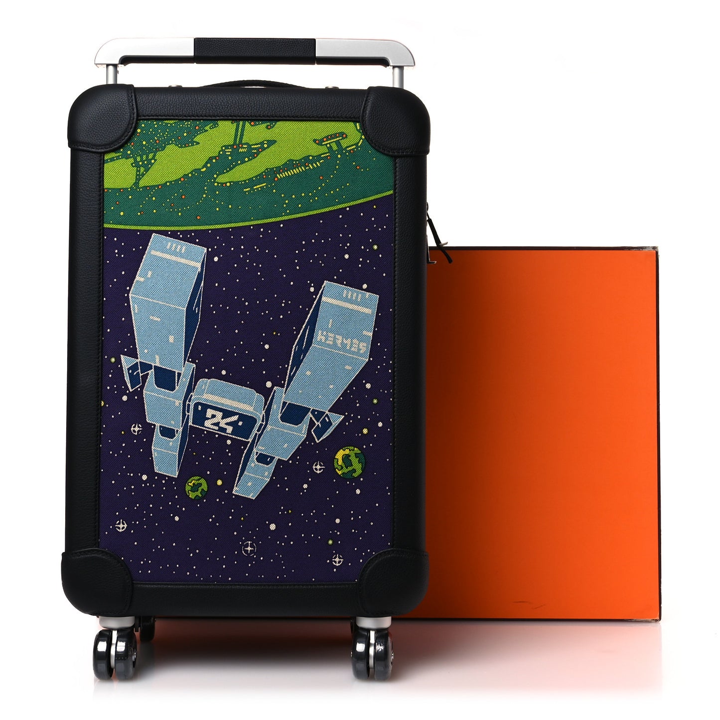 Militaire Sport Canvas Taurillon Regate R.M.S. Trolley Case Luggage