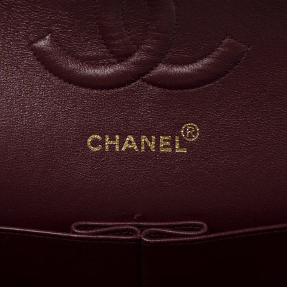 Chanel Lambskin Quilted Medium Double Flap Black 6 of 17