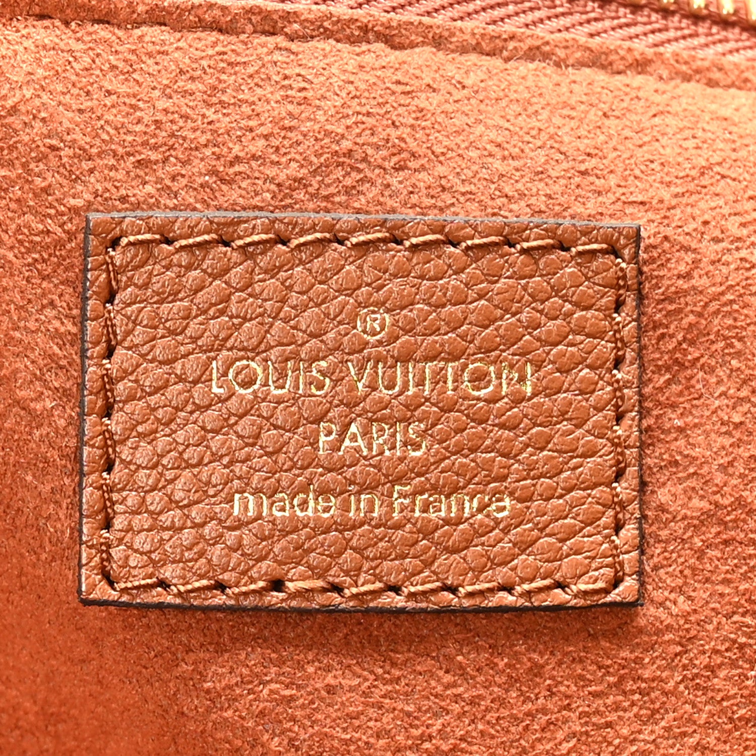 Louis Vuitton Empreinte Monogram Giant Neverfull MM Cognac 7 of 9