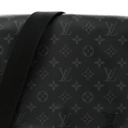 Louis Vuitton Monogram Eclipse District PM Black 7 of 10
