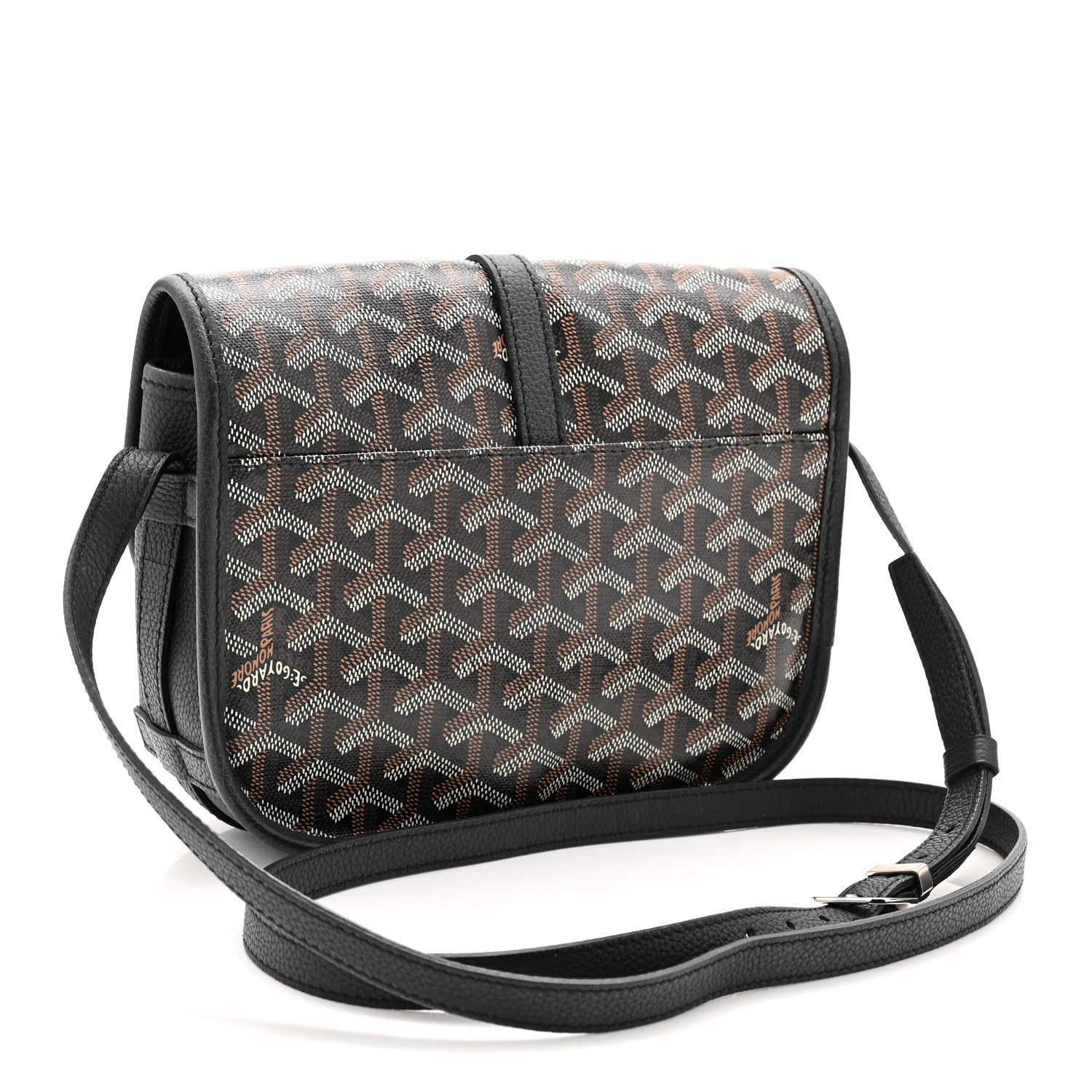 Goyard Goyardine Belvedere II PM Messenger Bag Black 3 of 8