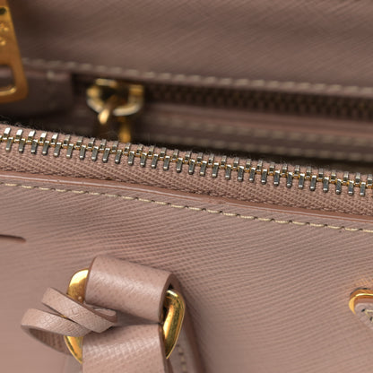 Prada Saffiano Small Galleria Double Zip Tote Cammeo 22 of 23