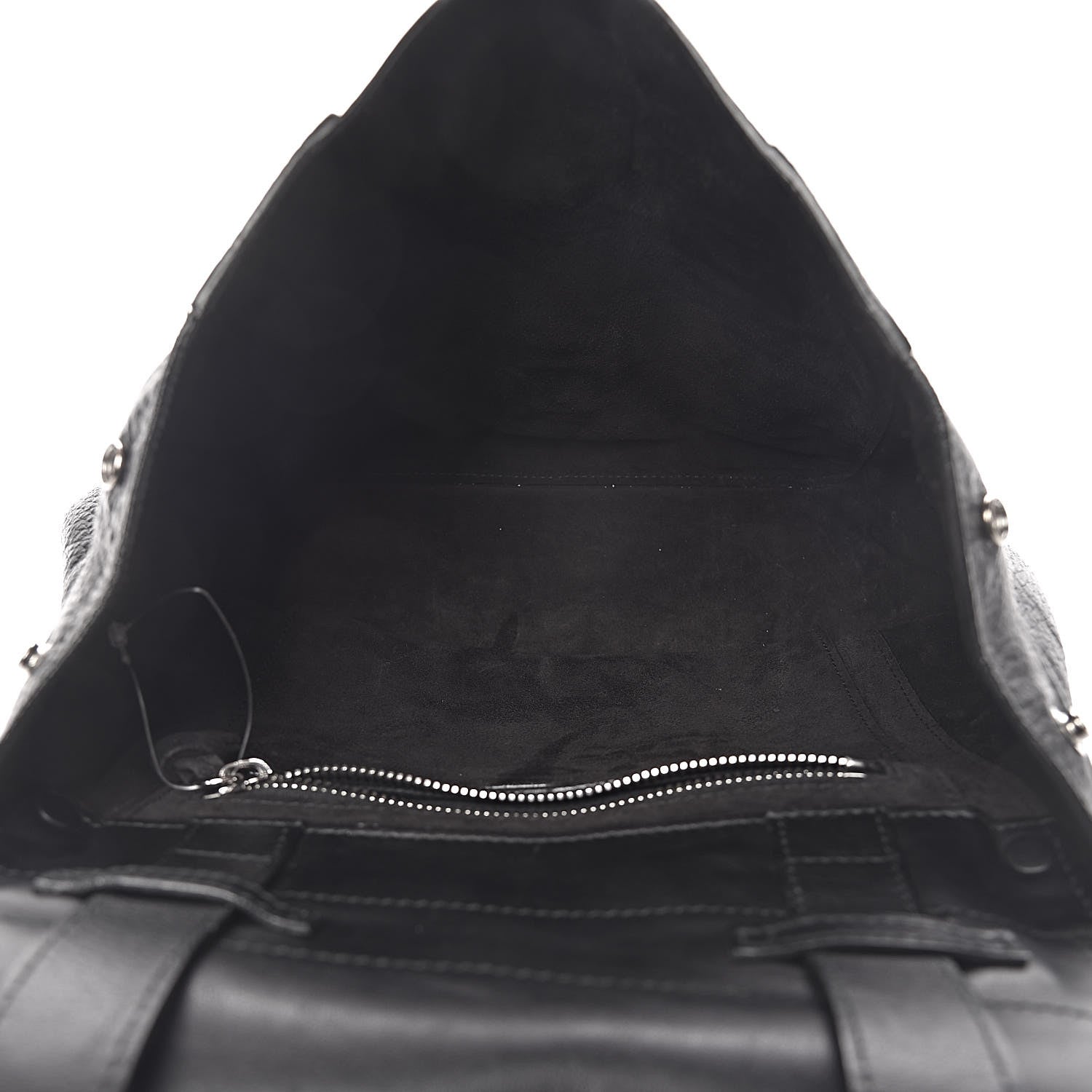 Proenza Schouler Pebbled Calfskin PS Courier Backpack Black 5 of 14