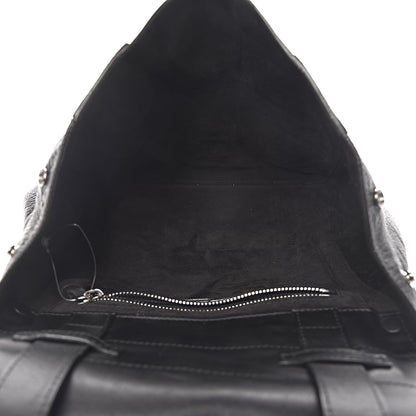 Proenza Schouler Pebbled Calfskin PS Courier Backpack Black 5 of 14