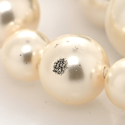 Chanel Pearl Bead CC Multistrand Bracelet Black 6 of 6