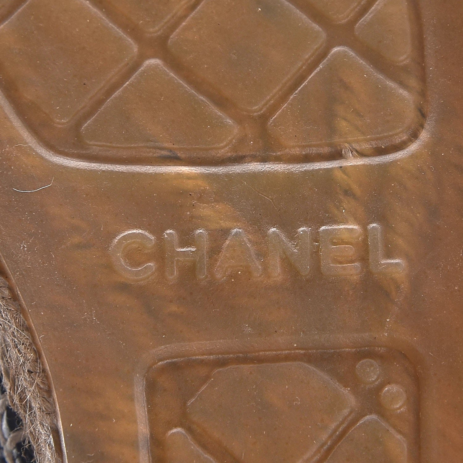 Chanel Lambskin CC Espadrilles 38 Black 6 of 10