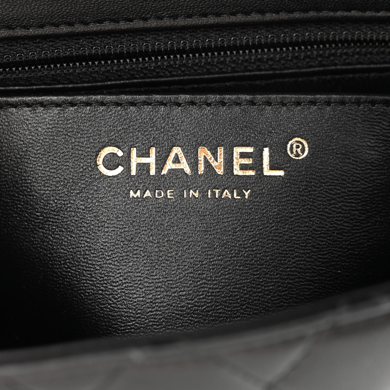 Chanel Lambskin Quilted Mini Square Flap Black 5 of 10
