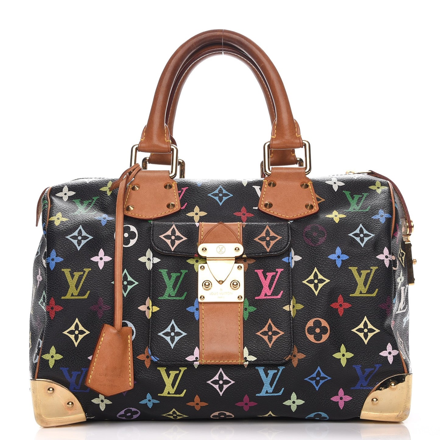 Monogram Multicolor Speedy 30 Black