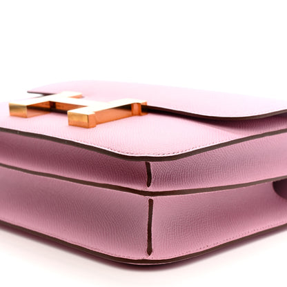 Hermes Epsom Constance 24 Mauve Sylvestre 10 of 12