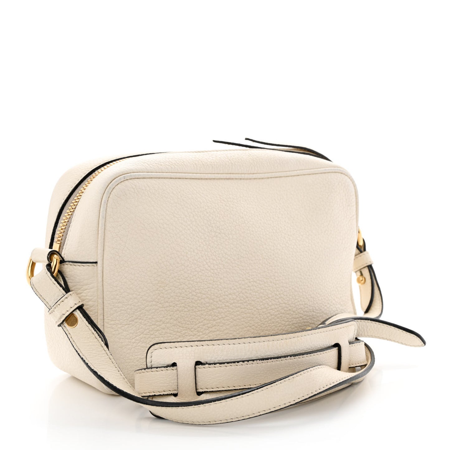 Vitello Phenix Camera Bag Bianco