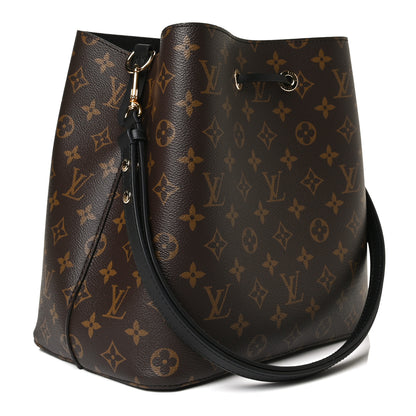 Louis Vuitton Monogram Neonoe MM Black 3 of 12