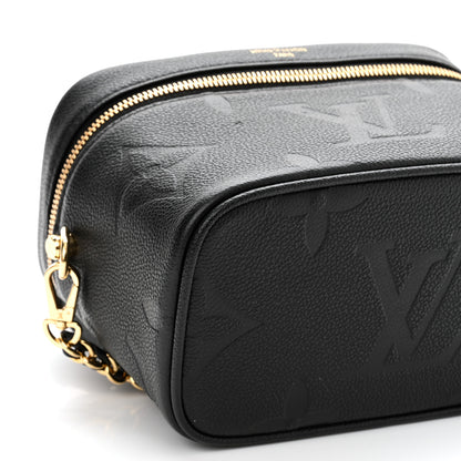Louis Vuitton Empreinte Monogram Giant Vanity PM Black 8 of 9