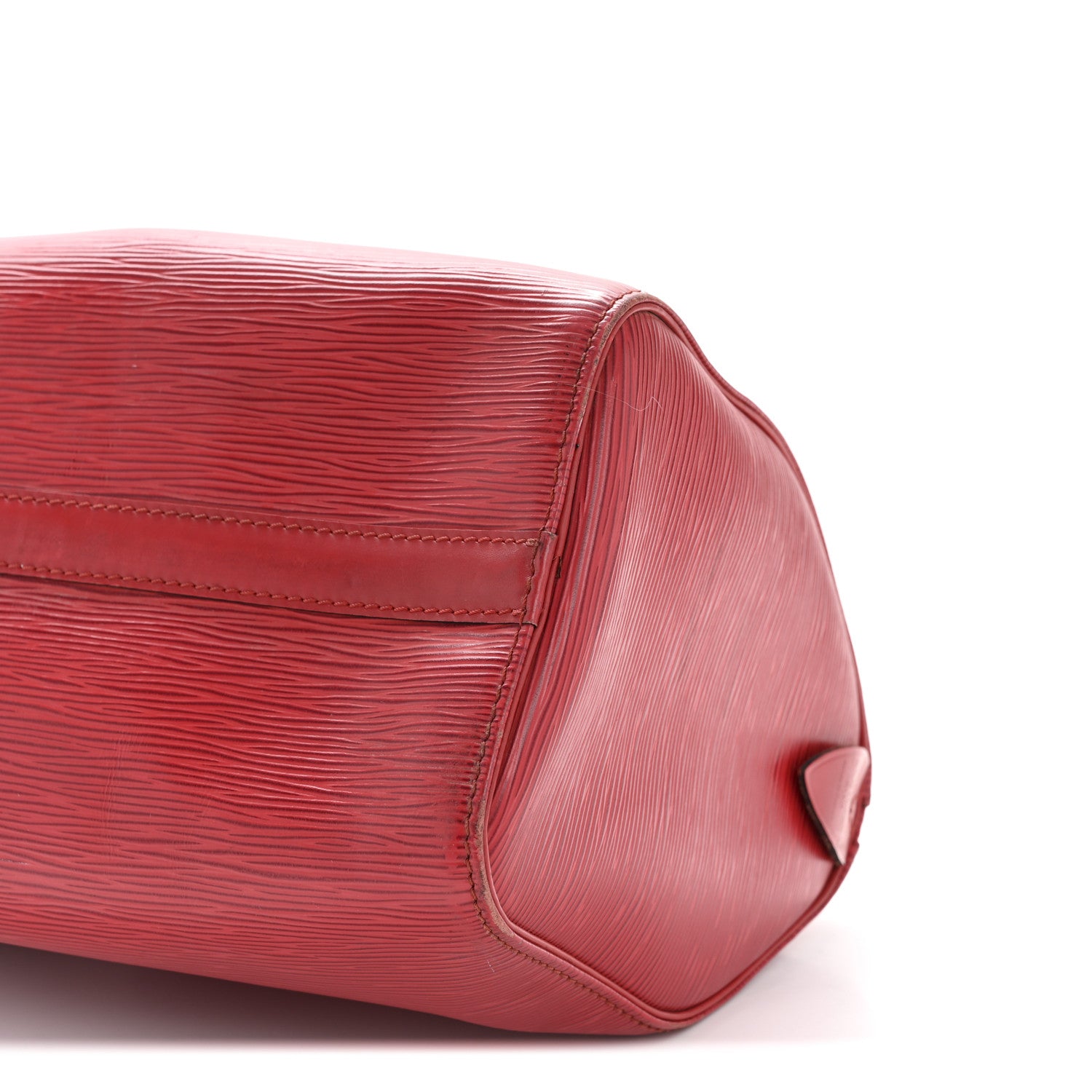 Louis Vuitton Epi Speedy 25 Castillan Red 10 of 12