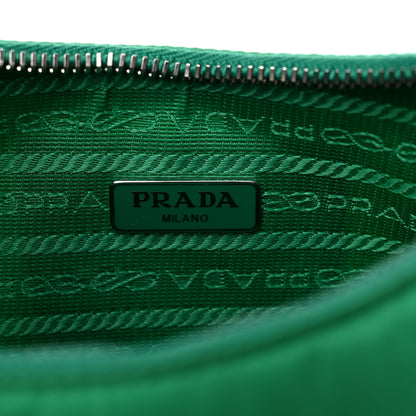 Prada Nylon Re-Edition 2005 Shoulder Bag Menta 5 of 7