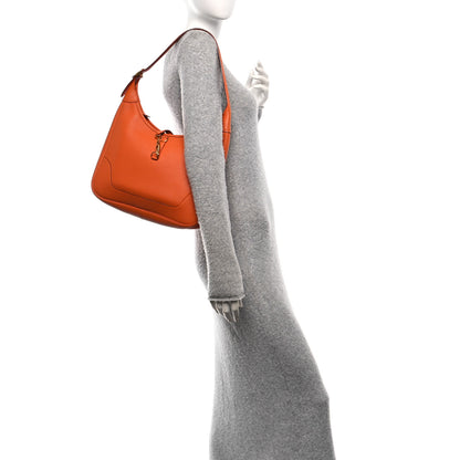 Hermes Togo Trim II 31 Hobo Orange 2 of 10