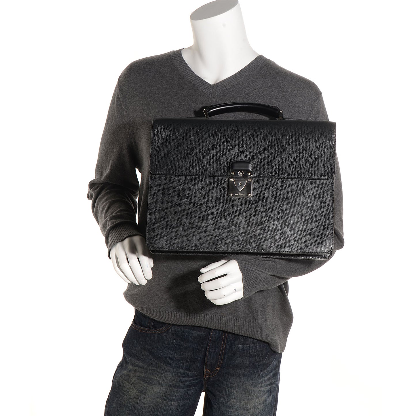 Taiga Robusto 1 Compartment Briefcase Ardoise