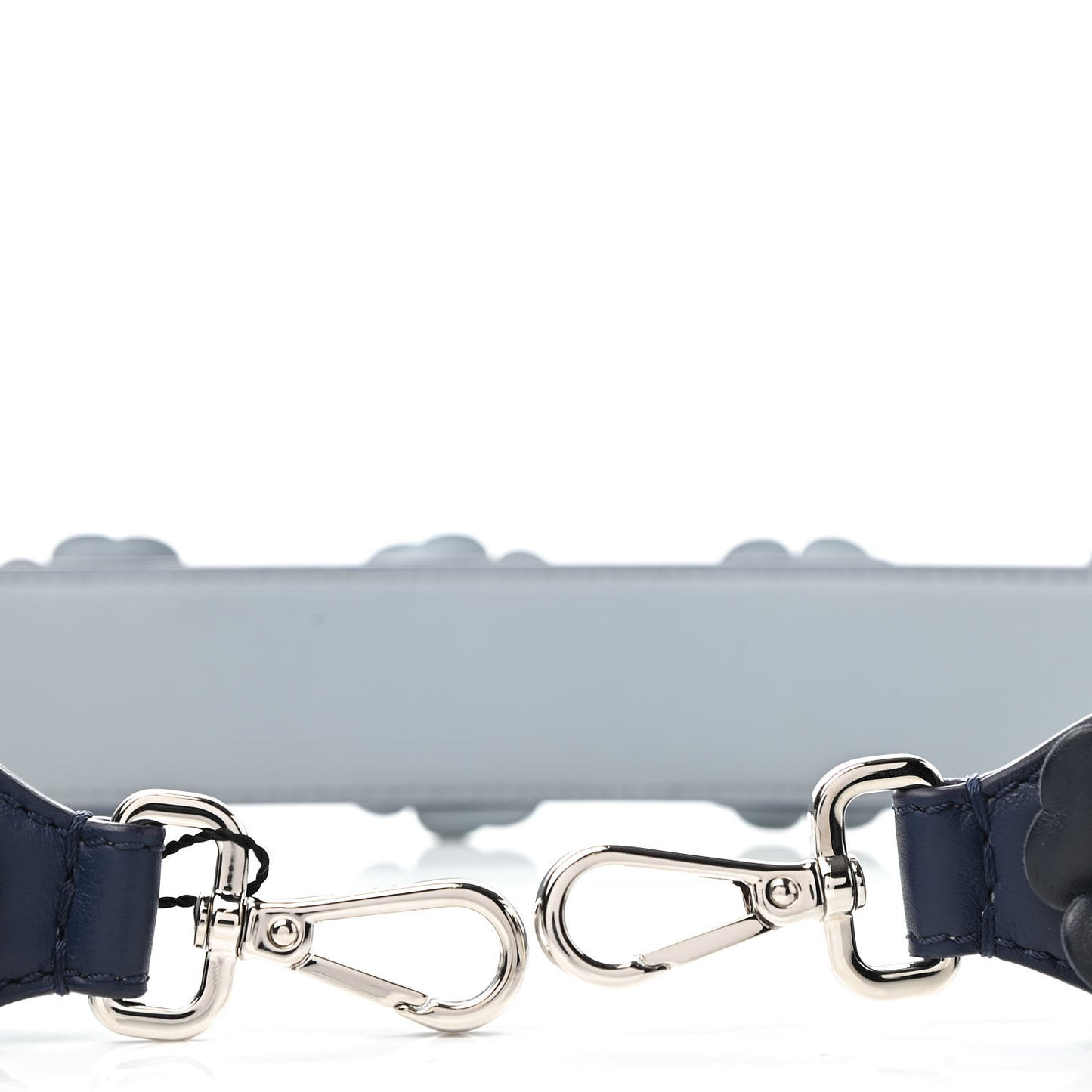 Vitello Dolce Flowerland Bi-Color Studded Strap You Blueberry Azzurro Polvere Multicolor