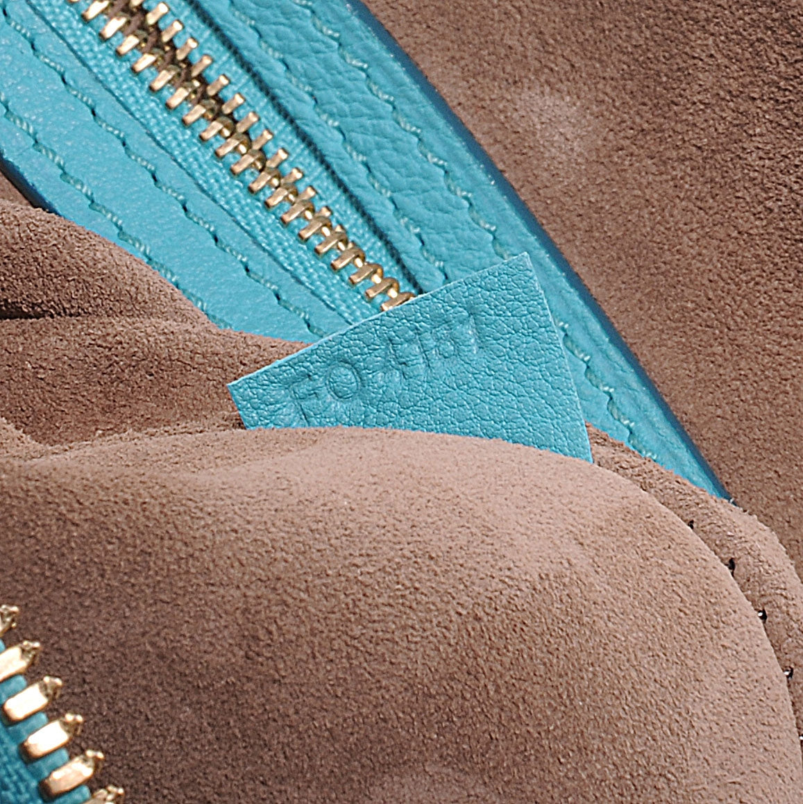 Louis Vuitton Calfskin SC Bag PM Turquoise 5 of 9