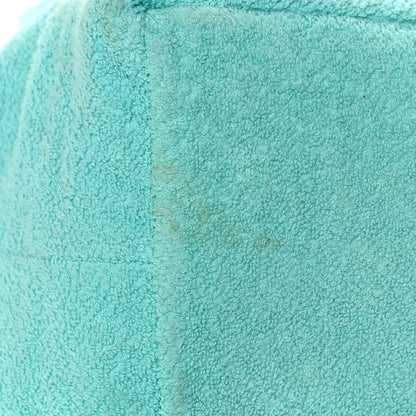 Chanel Terry Cotton CC Beach Tote Turquoise 15 of 16