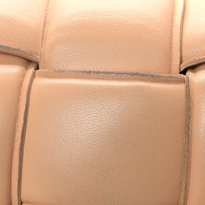 Bottega Veneta Nappa Maxi Intreccio Padded Cassette Crossbody Bag Almond 16 of 18