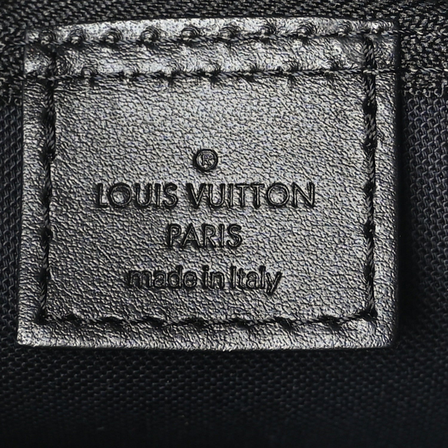 Louis Vuitton Monogram Eclipse Cabas Zippe GM Black 7 of 10