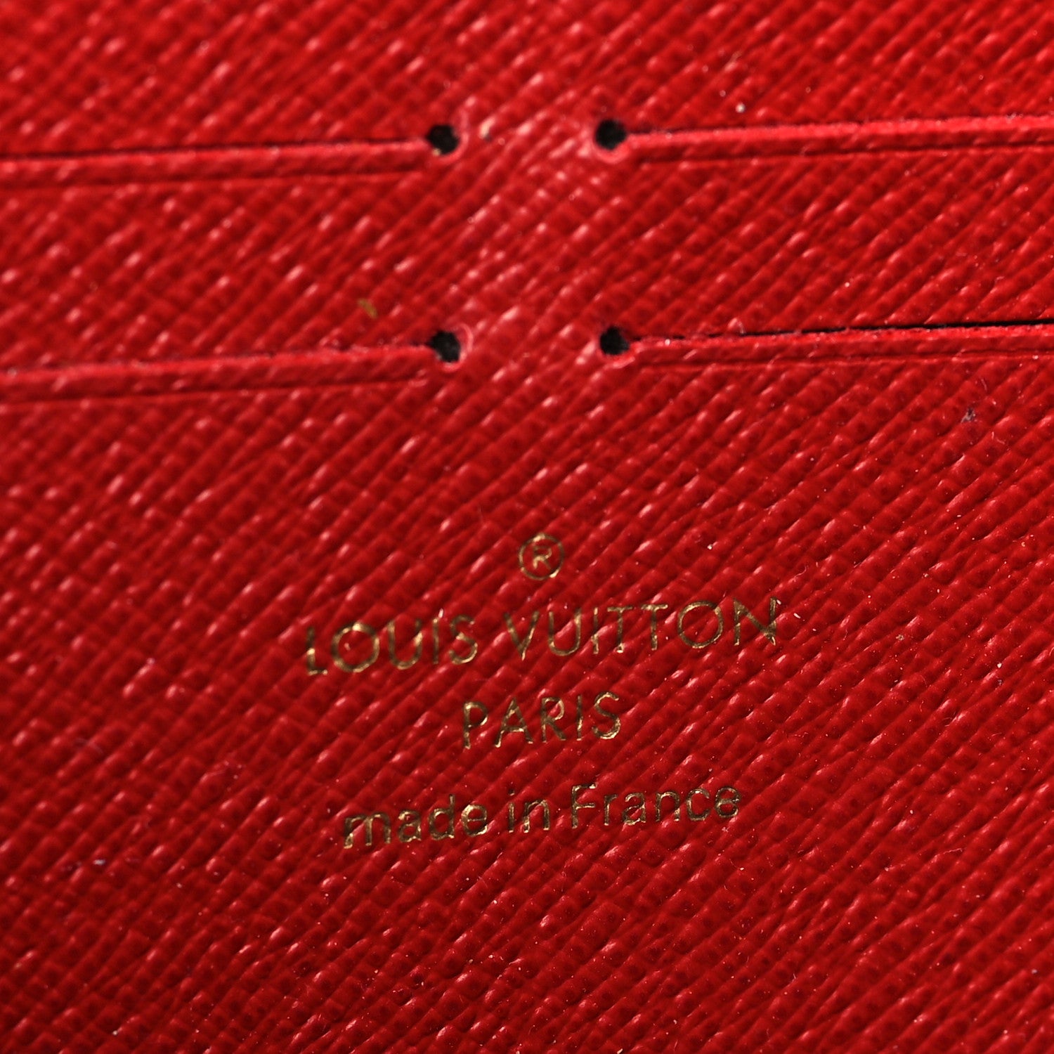 Louis Vuitton Monogram Retiro Zippy Wallet Cherry 6 of 10
