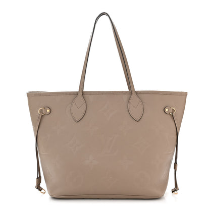 Louis Vuitton Empreinte Monogram Giant Neverfull MM Tourterelle 1 of 12
