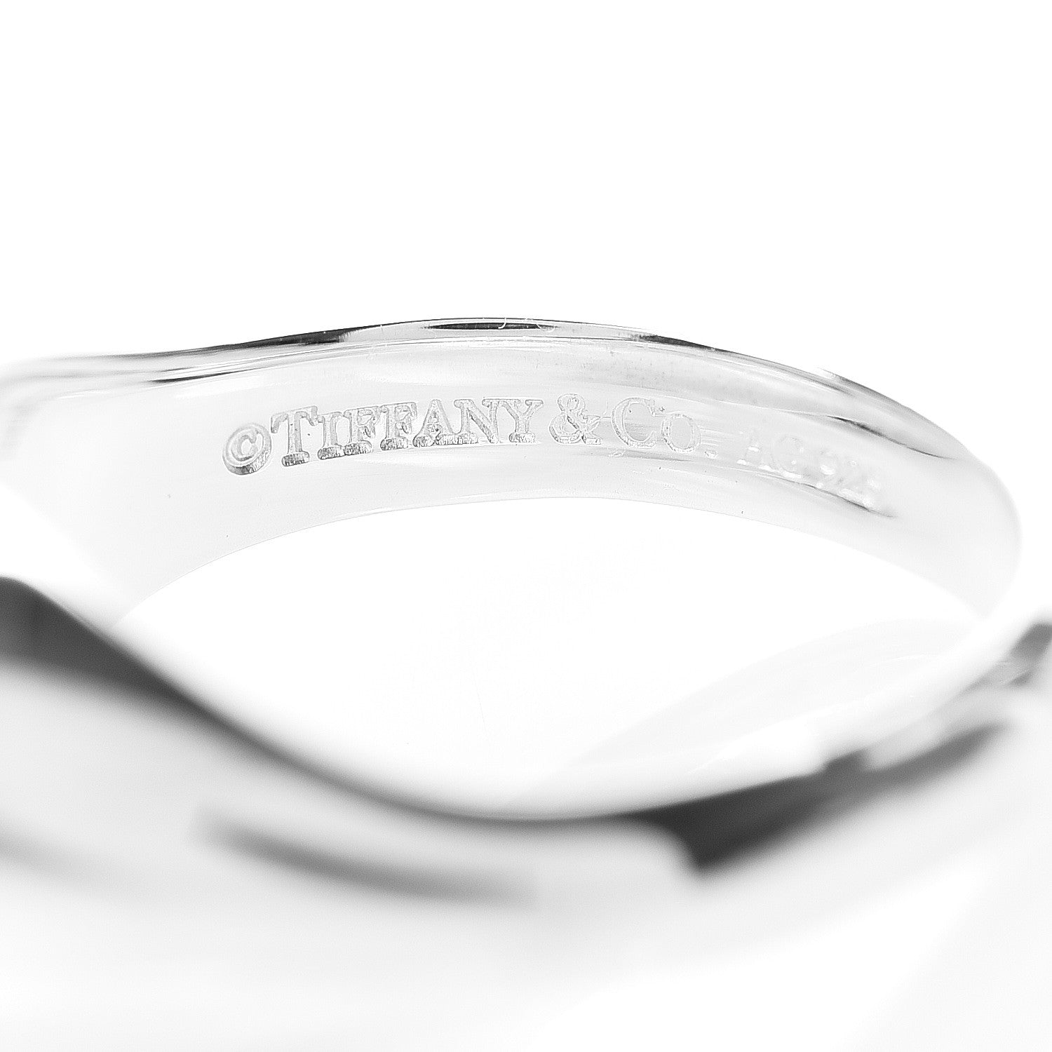 Tiffany Sterling Silver Return to Heart Signet Ring 48 4.5 4 of 4
