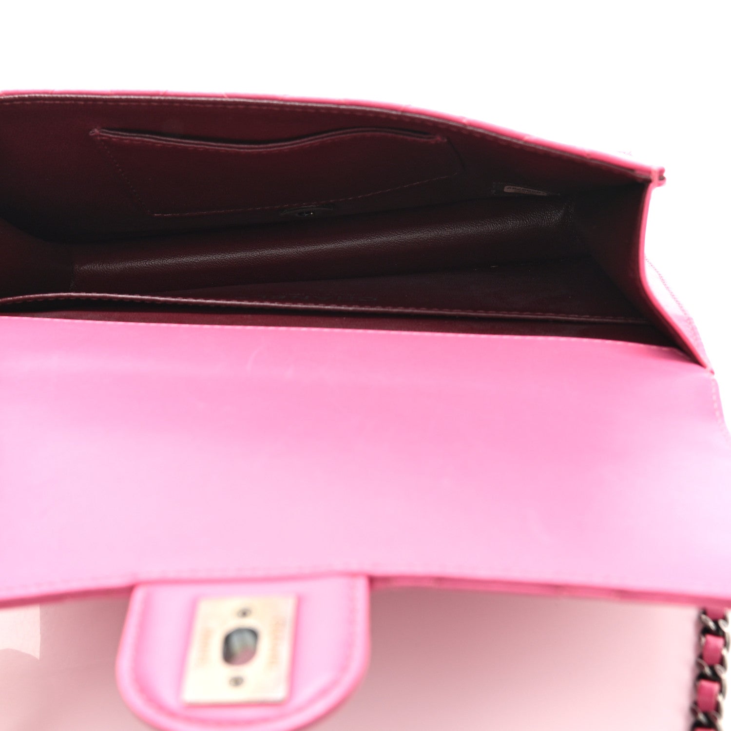 Chanel Lambskin Quilted Medium Crossing Times Flap Pink 5 of 12