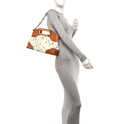 Louis Vuitton Monogram Multicolor Judy MM White 2 of 9