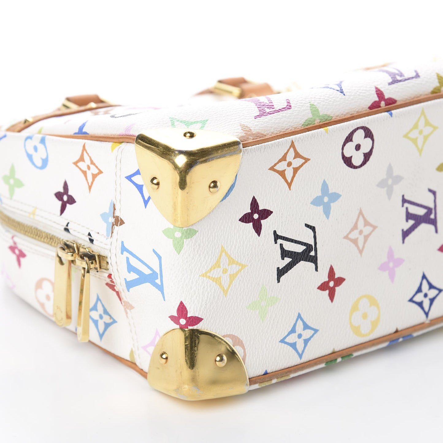 Monogram Multicolor Trouville White