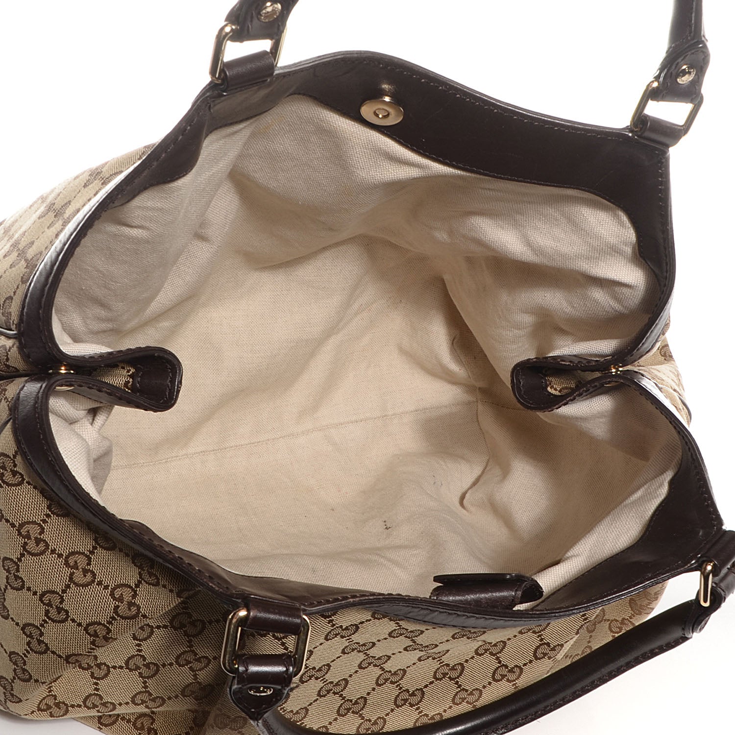 Gucci Monogram Large Sukey Tote Brown 5 of 7