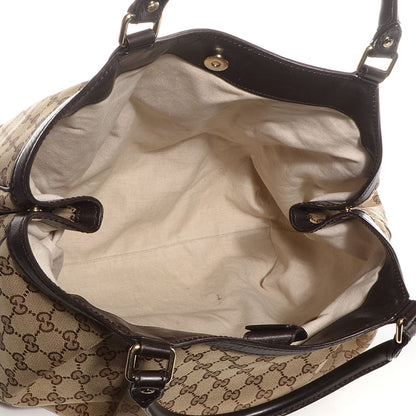 Gucci Monogram Large Sukey Tote Brown 5 of 7