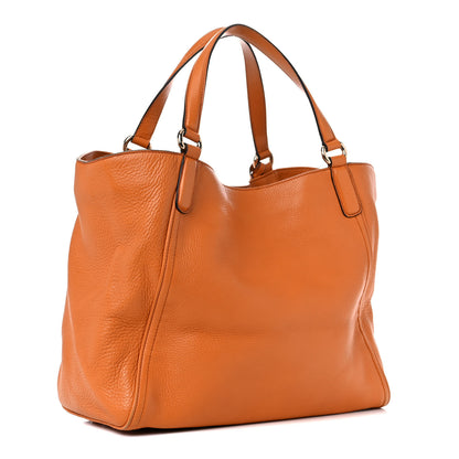 Gucci Pebbled Calfskin Medium Soho Shoulder Bag Curcuma 3 of 18