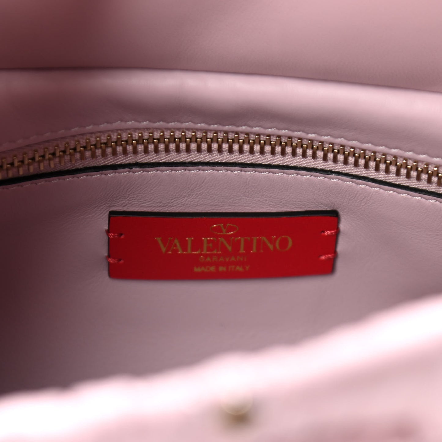 Nappa Spikeme Clutch Rose Quartz