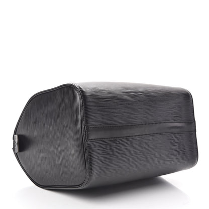 Louis Vuitton Epi Speedy 25 Black 4 of 10
