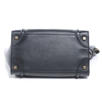 Celine Smooth Calfskin Mini Luggage Black 4 of 7