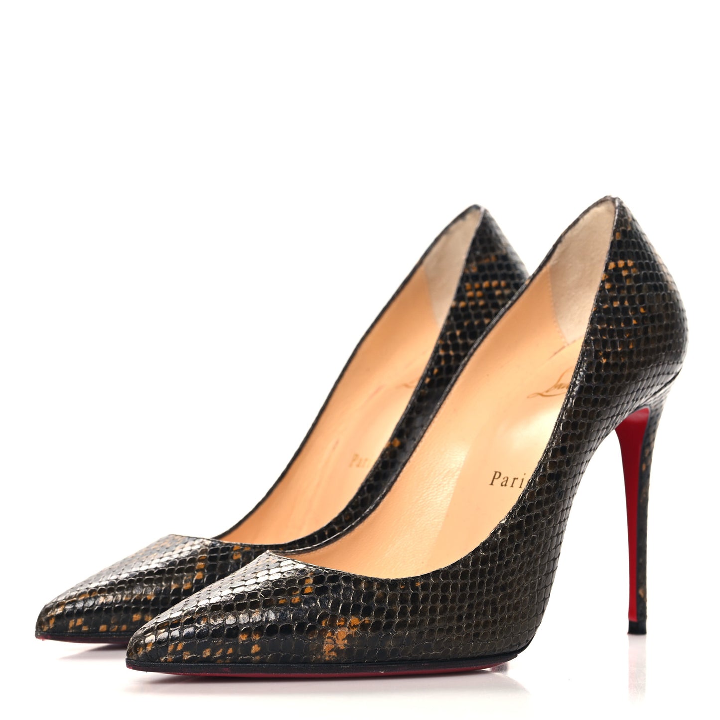 Calf Amazonia So Kate 100 Pumps 36.5 Dark Brown