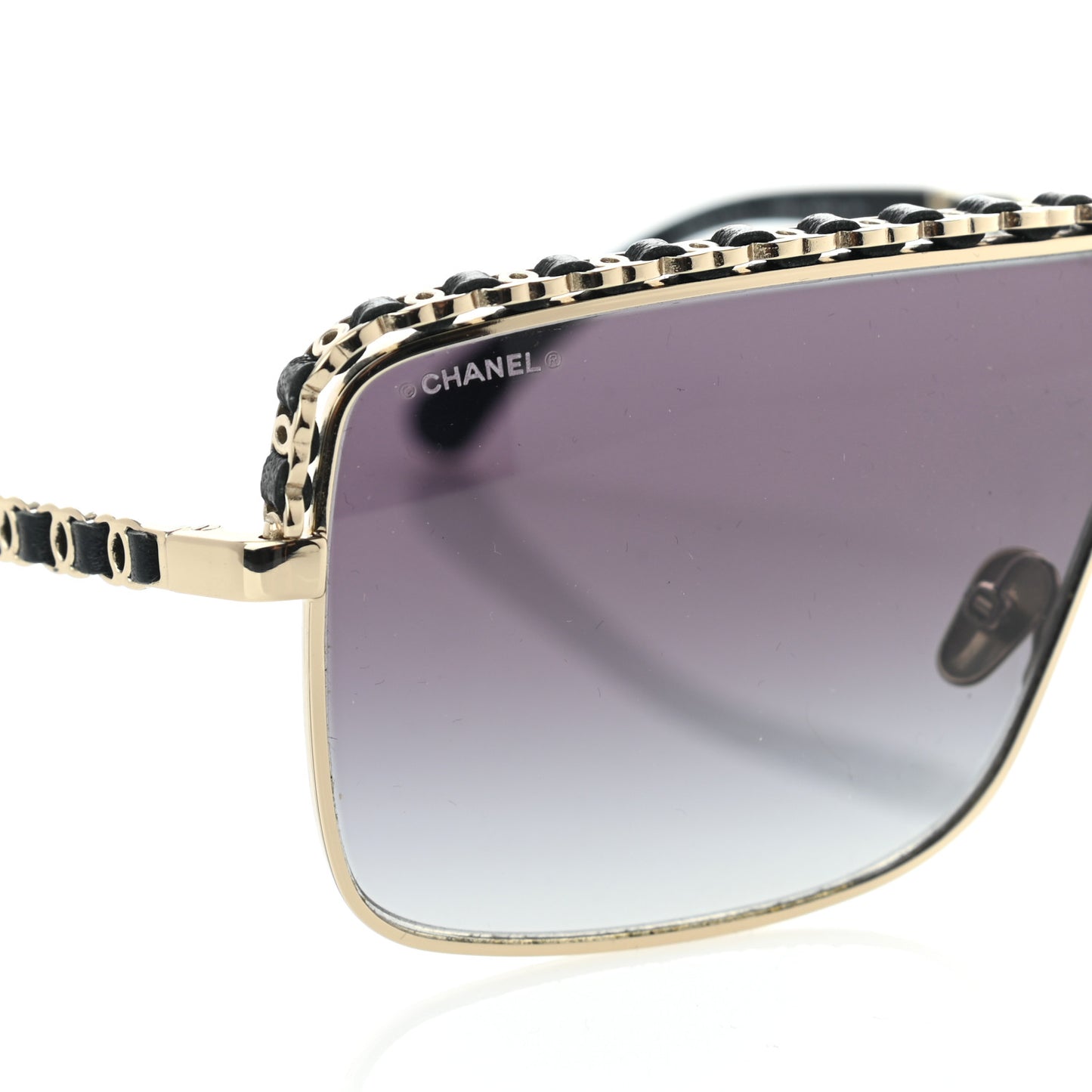Metal Shield Sunglasses 71368 Grey